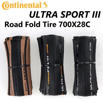 1 buc Continenta.l Ultra Sport III Road Anvelope 700*23/25/28C Bicicleta Puncție dovada Anvelope de Biciclete Clincher Tyre Pliabil Anvelope Tubeless