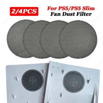 2/4BUC Ventilator Filtru de Praf Pentru PS5/ PS5 Subțire Respirabil Ventilator Praf Replacemet Capacul de Paza Pentru PS5/PS5 Slim Consola