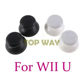 2 buc Gaură Mare 3D Analog Capacul de Plastic Degetul mare stick Rocker Joystick Prindere Capac Shell Capace Pentru WiiU, Wii U Pro Controller