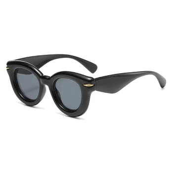2024 Nouă Europene și Americane de Moda Retro ochelari de Soare Tendință Personalizate Versatil ochelari de Soare
