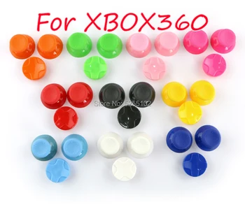 2sets/lot 10 culori joystick thumbsitck capac capace de ciuperci cu D-pad-ul pentru xbox360 controller
