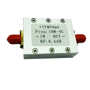 Amplificator RF Amplificator de Zgomot Redus Sunca Modul Radio LNA 50M-4GHz NF=0.6 dB RF FM HF VHF / UHF Radio -110dBm