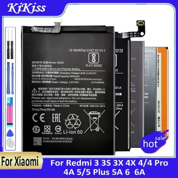 BN37 BM47 BN44 BN42 BN40 BN35 BN34 BN30 Baterie Pentru Xiaomi Redmi 6 6A 5 Plus 5Plus 4 Pro 3 3S 5A 4A 4X Telefon de Înlocuire Bateria