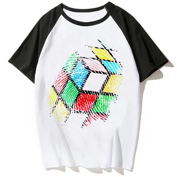 Cub Rubik Tee femei streetwear grafic t shirt girl y2k haine