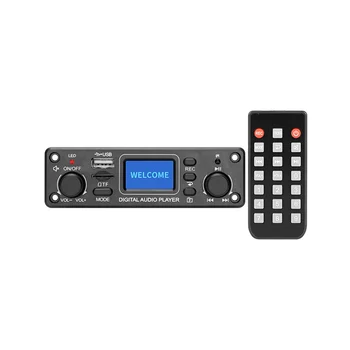Digital Audio Player Bluetooth MP3 Player Decodor Bord 128X64 PUNCTE LCD USB SD BT FM Music Player Modul TPM119B