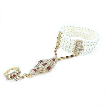 Elegant Floare de Cristal Perle Margele Bratari pentru Femei Brățară Bijuterii Accesorii