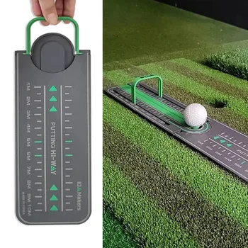 Golf Trainer Mat Pad Mini Punerea Practicanta De Formare Golf Precizie Distanța Pune Burghiu Sida Crosa Practică Instrument De Aliniere