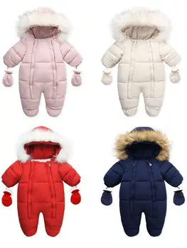 Iarna Haine Pentru Copii Îngroșa Cald Salopete Snowsuits Fată Băiat Cu Glugă Sacou Impermeabil Salopetă De Schi Costume Copii Haina Îmbrăcăminte Exterioară