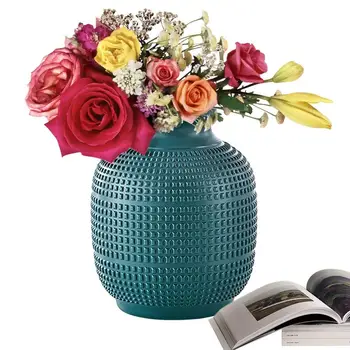 Imitație Ceramica Vaza Cu Flori Mici Bud Incasabil Florale Vaza Decor Minimalist Stil Boho Vaza Pentru Decor Acasă Fermă