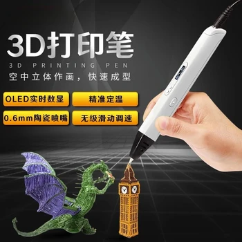 Imprimare 3D Pen Temperatură Înaltă Calitate Profesionala 3D Graffiti Pen,Dezvolta Inteligenta Copiilor, Imaginația și Creativitatea