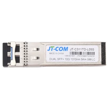 JT-COM 10G SFP+ Duplex LC SFP Module, Single Mode 5 km de Fibră Optică Modul 1310Nm pentru Mikrotik/Huawei Comutator