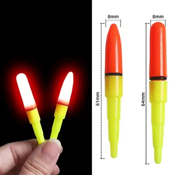 LED Stick Float Lumina Luminos Electronice Mini Subliniat/Cap Rotund Float Stick de Strălucire pentru Pescuit Bobber Glow Stick Unelte de Pescuit