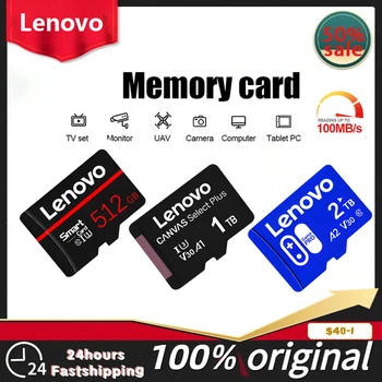 Lenovo A2 Micro TF Card SD A1 U3 Transfer de Până La 100MB/s-Card de Memorie Clasa 10 SD/TF Card 2TB Flash Card Pentru Nintendo Comutator