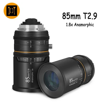 MARE BUCURIE 85mm T2.9 1.8 x Full-Frame Anamorphic Lens Pentru PL/EF, E, RF, L, MFT M43 Monta Camera