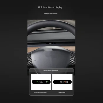 Masina HUD Head-Up Display pentru Tesla Model 3 Model Y tablou de Bord Dedicat Electronice Vitezometru Digital