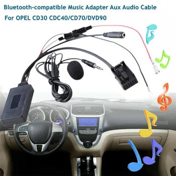 Masina de Muzică fără Fir Adaptorul de Aux Cablu Audio se Potrivesc Pentru Opel CD30 CDC40/CD70/DVD90 Cablu Audio Microfon Electronice Auto Accesorii