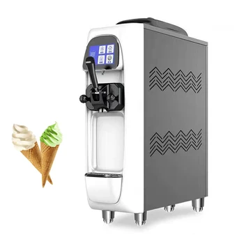 Mașină De Înghețată Comerciale Singur Cap Crema De Filtru De Gheata Electric Afișaj Digital Inghetata De Luare A Mașinii