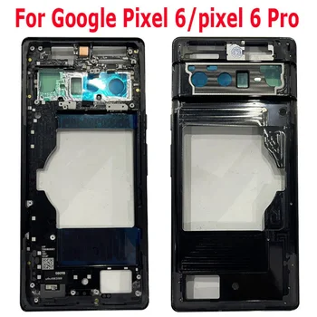 NOU, Original, Pentru Google Pixel 6 Pro Mijloc Rama Rama Rama Rama Rama Cu Buton Lateral de Reparare Piese de Schimb Pixel 6