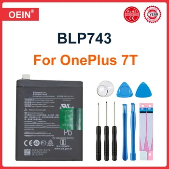 Noi BLP743 3800mAh Original Baterie Pentru Oneplus 7T Un Plus 7T Telefon Baterie de Mare Capacitate Baterii de Telefon OnePlus
