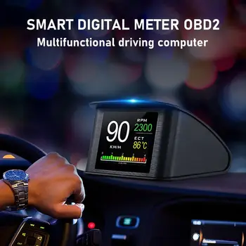 OBD2 Masina Head Up Display Mașina în condiții de Siguranță Electronice Auto Accesorii Smart Digital Metru Depășirii Alarma Auto Navigator Auto