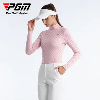PGM Golf, Îmbrăcăminte pentru Femei cu mâneci Lungi T-shirt Hidroizolatie Toamna și Iarna Femei Gât Înalt Vârf Moale si Confortabil
