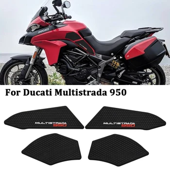 Pentru Ducati Multistrada 950 950S 2019-2021 Motocicleta Non-Alunecare Laterală a Rezervorului de Combustibil Autocolante Impermeabil Tampon Cauciuc Autocolant