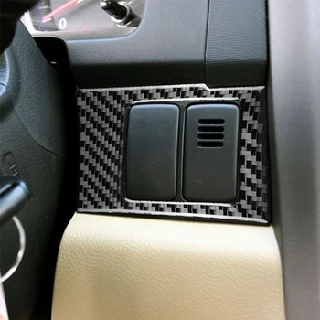 Pentru Honda CRV 2007 2008 2009 2010 2011 Fibra de Carbon Central de Control Card Cutie cu Capac Panou Ornamental Autocolante Auto Accesorii de Interior