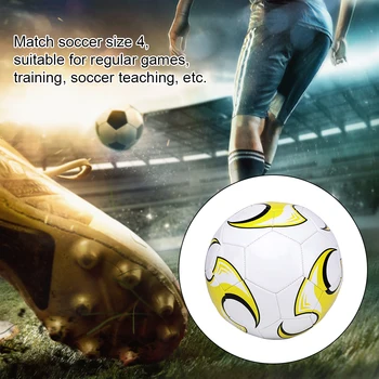 Profesionale de Dimensiuni De 4 Fotbal Începător Începător Meci Sportive de Fotbal Practicarea Mingi de Antrenament în aer liber Minge de Formare
