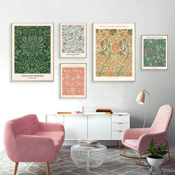 Rezumat Matisse Floral De Perete De Arta, Piata De Flori Colorate, Panza Pictura Modernă Nordic Arta Poster Acasă Decorare Camera De Zi