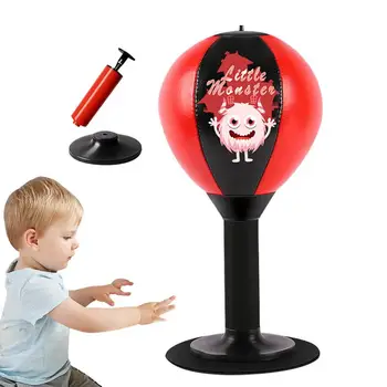Stand De Box Punch Ball Viteza Pumn Desktop Sac De Box Minge Copii De Box De Sine Statatoare Reflex Sac De Eliberare Emoții Pentru Copii Și