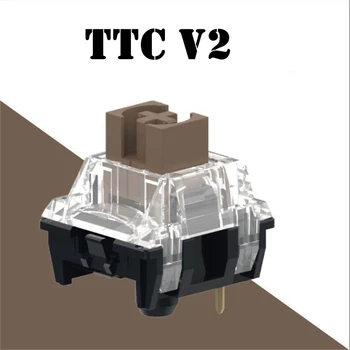 TTC Mut, Tăcut Maro V2 V3 Tactile Comutator 3pin 55g Tastatură Mecanică Switch-uri Dovada de Praf Fabrică de Lubrifiere Pentru Jocuri Gamer