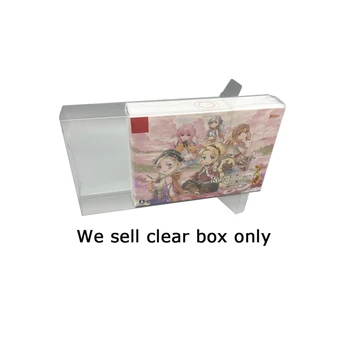 Transparent, Clar caseta Pentru a COMUTA NS Rune Factory 3 hong kong, Japonia versiune de colectare plastic de depozitare cutie de protecție