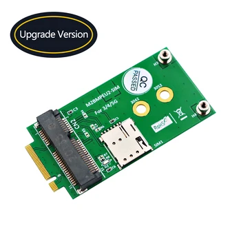 Unitati solid state M. 2 Tasta B pentru Mini PCIE Riser Placa cu Fantei pentru Cartela NANO SIM pentru 3G/4G/5G GSM LTE Module Mini PCIe Card pentru PC-ul Desktop