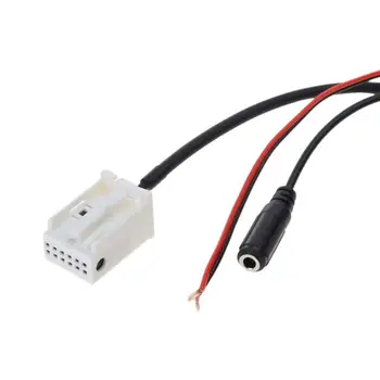 Ușor de Instalare Auto 12Pin AUX-in Fir Bluetooth-compatibil Conector pentru 207
