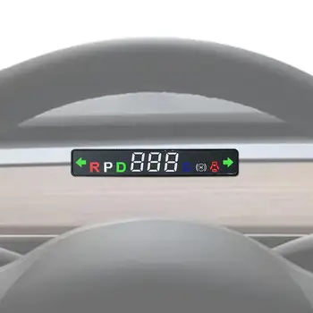 Vehicul Universal Inteligent HUD Display LED Mini Head-Up Display Pentru Modelul Y/3 Parbriz Vitezometrul Afișează Viteza Roata Dințată
